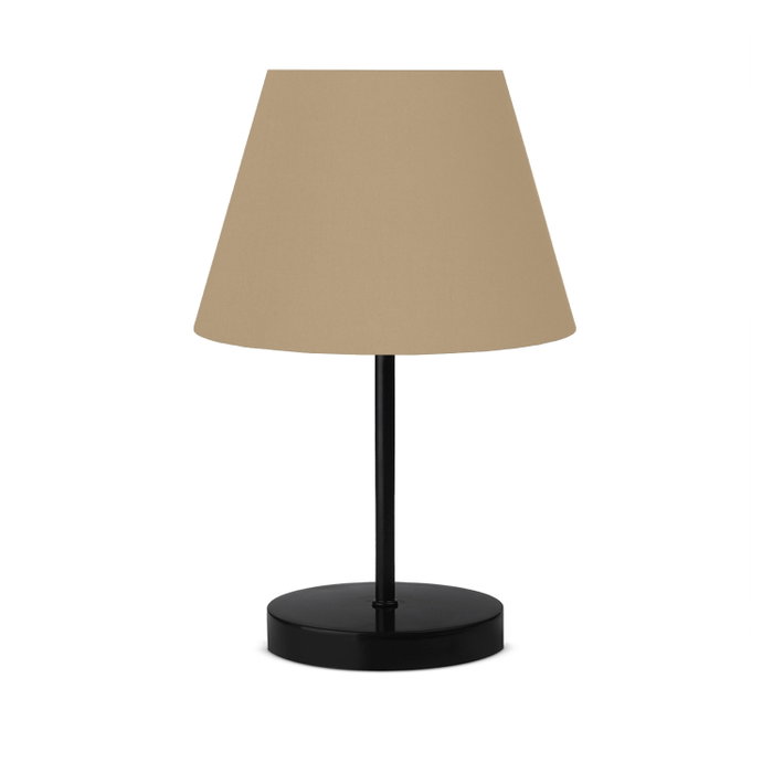 Opviq AYD-3159 Lámpara de Mesa Beige y Negro